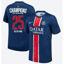 Paris Saint-Germain Hemmatröja 2024-25 UCL Champions Korta ärmar